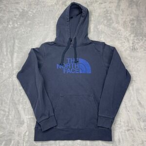 The North Face Hoodie Mens Small Regular Fit Fleece Lined Pullover Drawstring